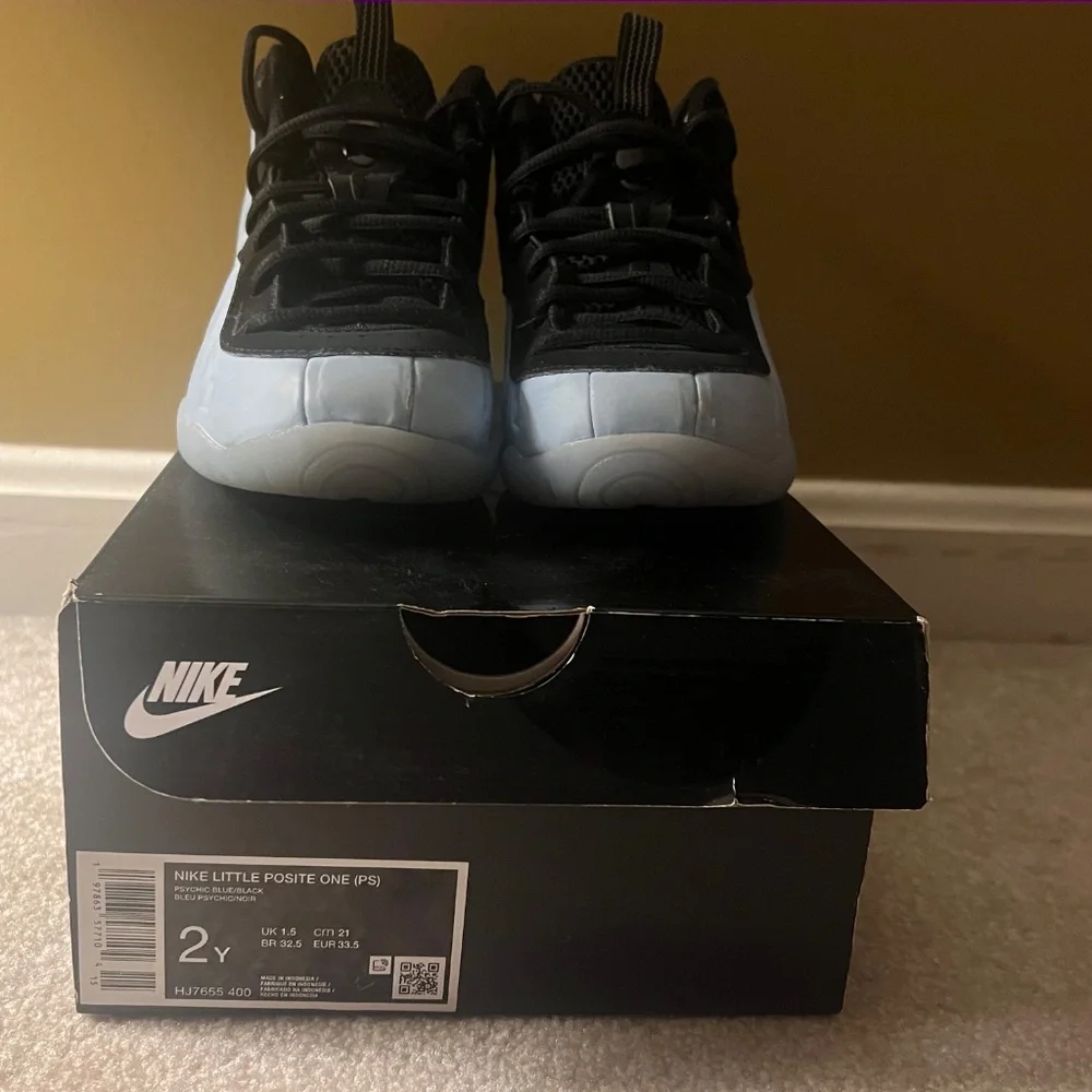 Kids Nike Little Posite One (PS) Size 2Y - Picture 3 of 11